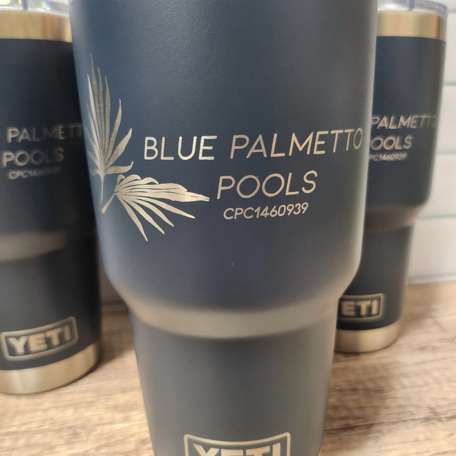 Logo engraved Stanley tumblers