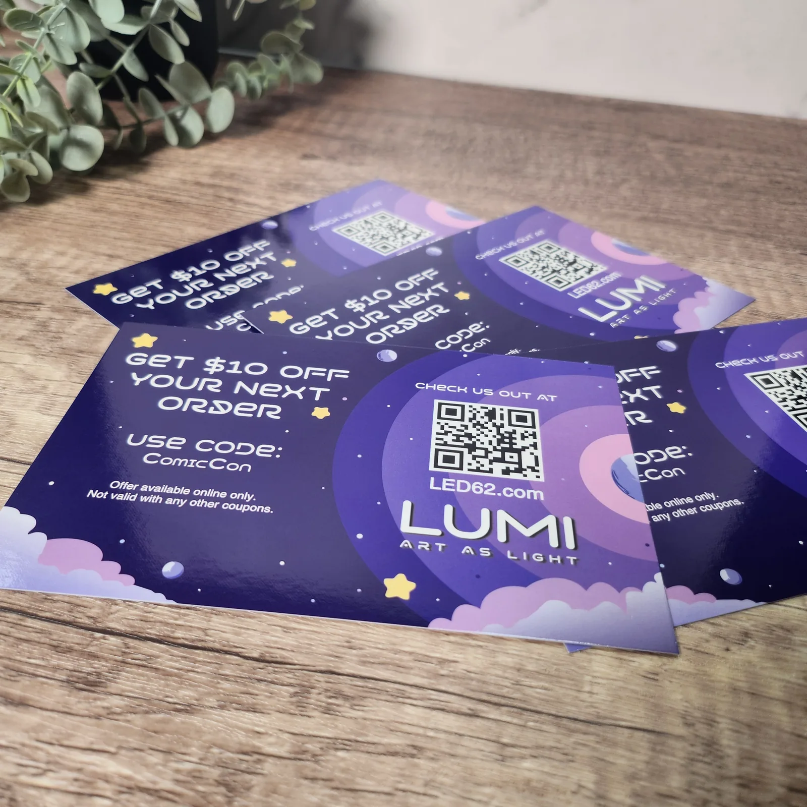 Printed mailer cards